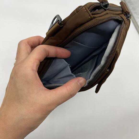 IHKWIP XL Everyday Essentials Crossbody with Crossbody Strap Brown Mocha - Picture 11 of 15